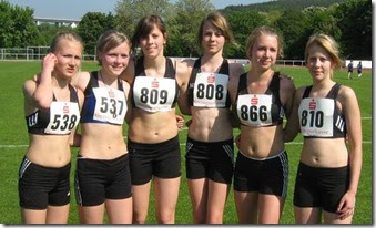 Leichtathletik Club Attendorn...: A-Juniorinnen-Staffel sprintet auf